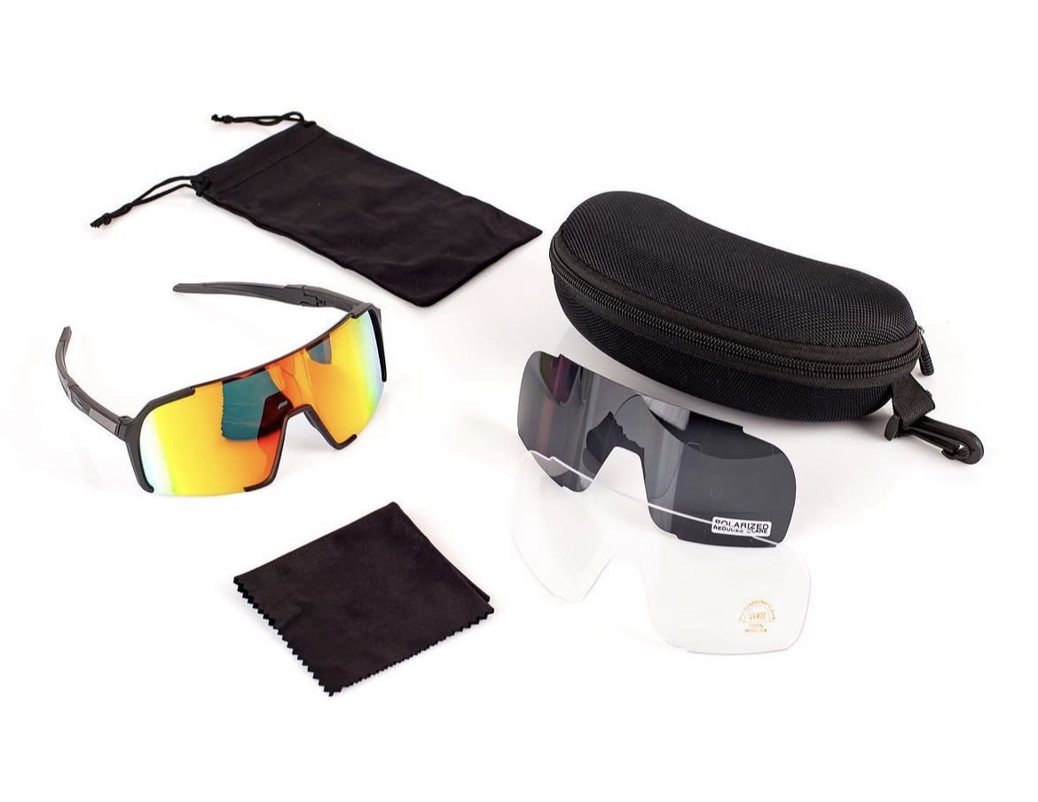 Apréski komplett kit med extra linser, fodral och putsduk